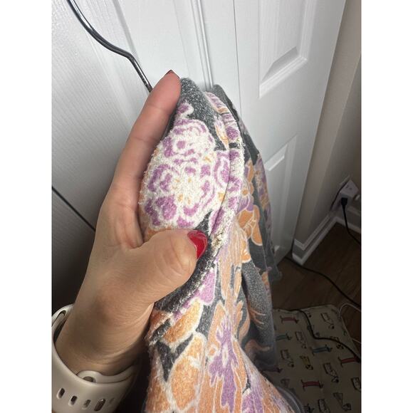 Free People Printed Ruby Jacket Sz L - Picture 6 of 11